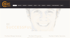 Desktop Screenshot of corepdxrealty.com